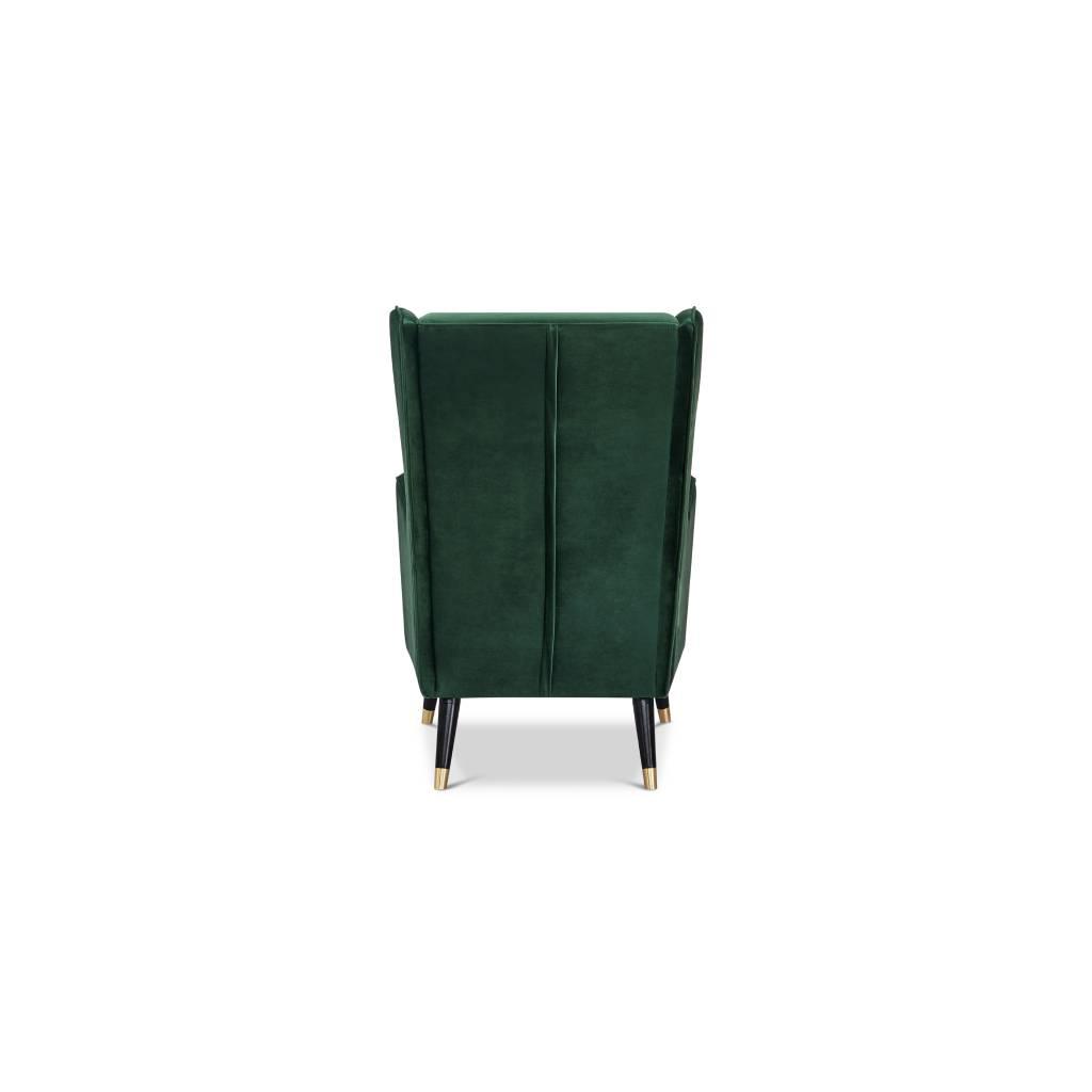 Taylors Lounge Chair in Green - Furniture Castle