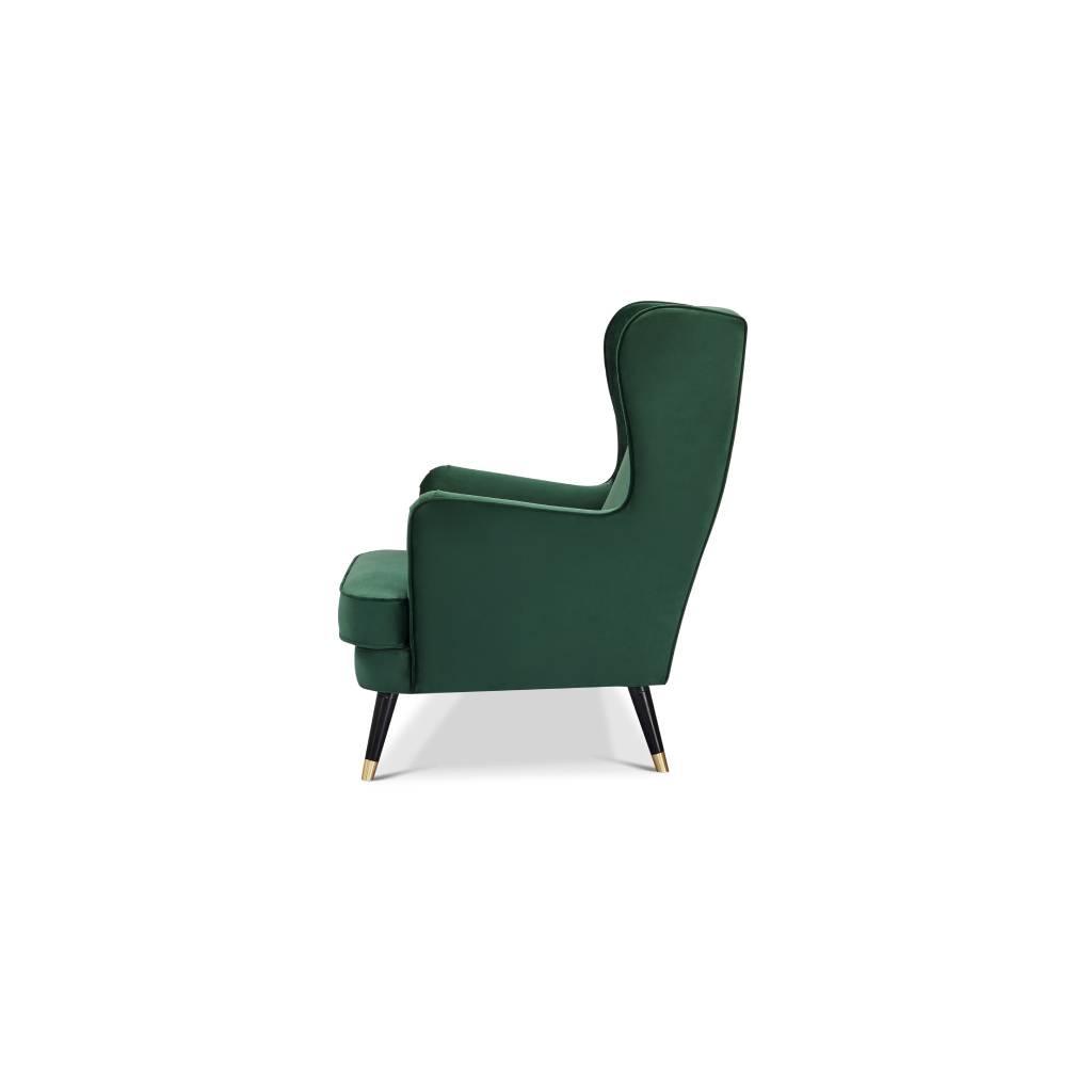 Taylors Lounge Chair in Green - Furniture Castle