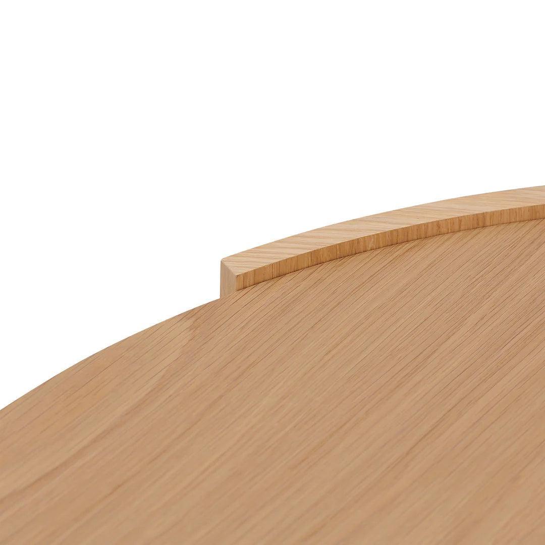Tokyo 1.1m Round Coffee Table - Natural - Furniture Castle