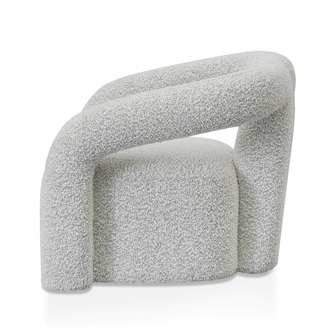 Towely Armchair - Pepper Boucle - Furniture Castle