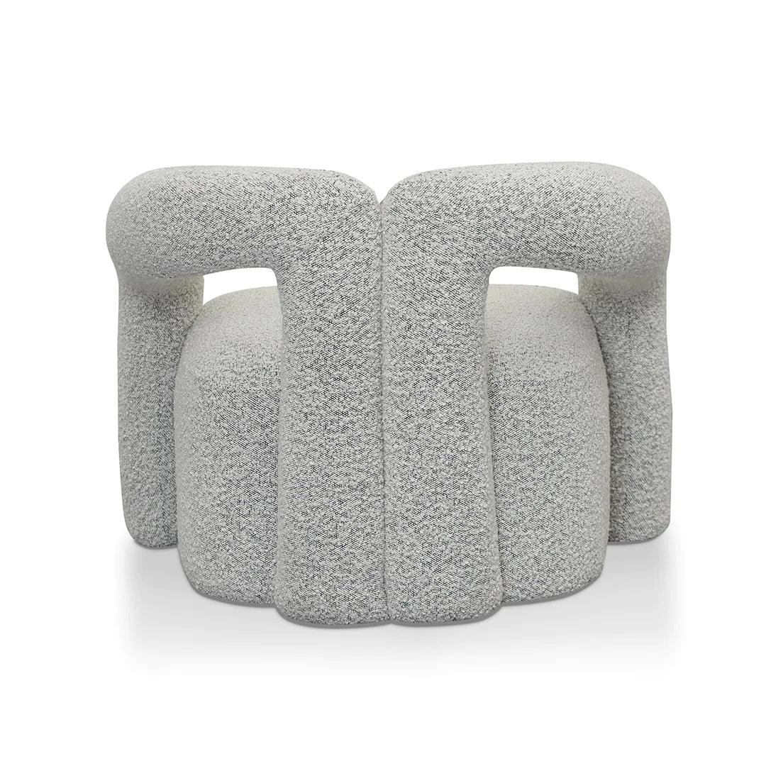 Towely Armchair - Pepper Boucle - Furniture Castle