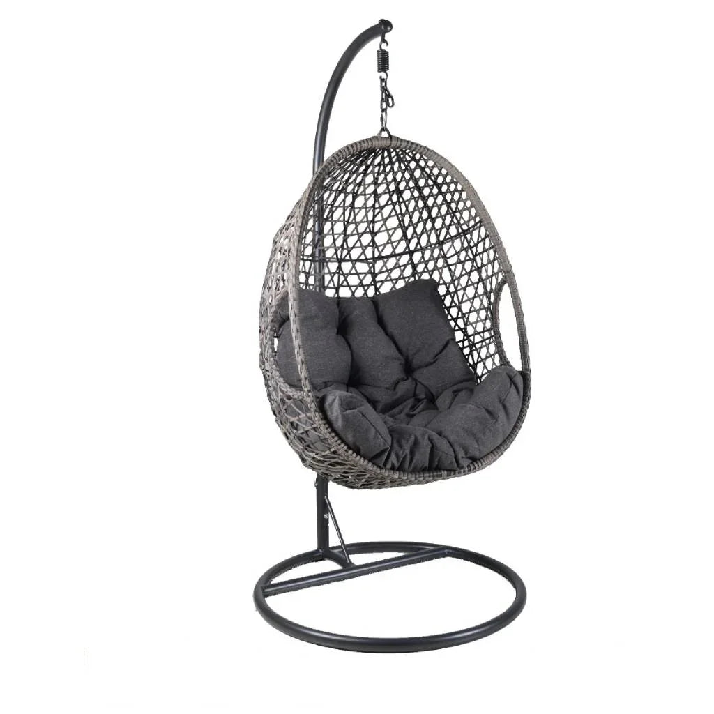 Jimmy Outdoor Pod Chair – Grey (W87 x D67 x H113 cm)