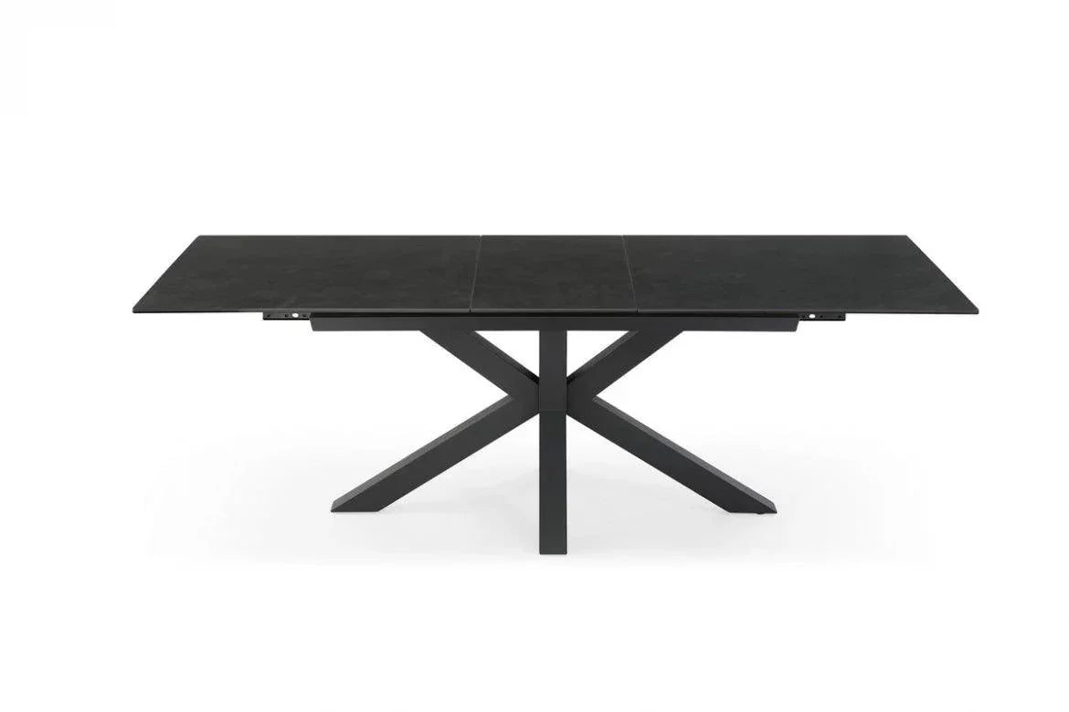 Venice 1.80-2.25m Extension Dining Table Blizzard Ceramic - Furniture Castle