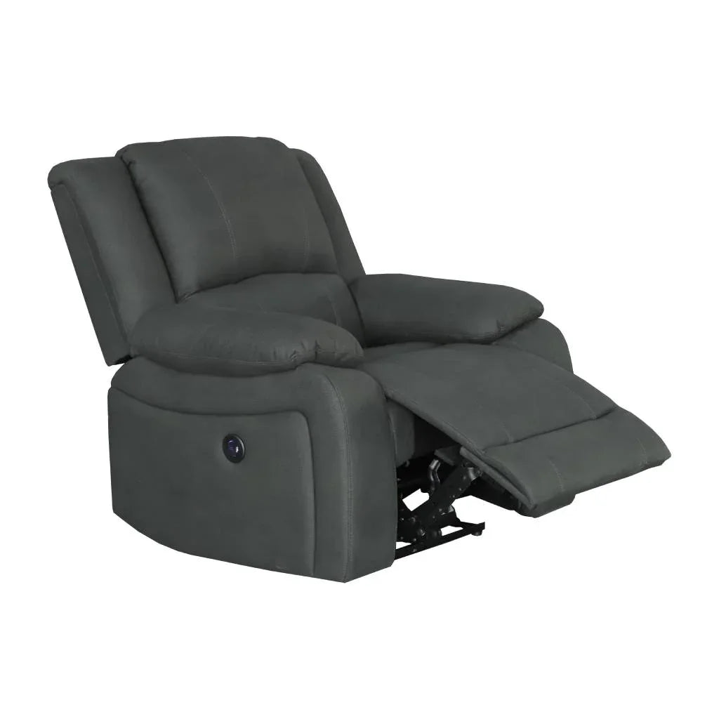 Captain Single Power Recliner Sofa Jet W103 x D97 x H101 Cm