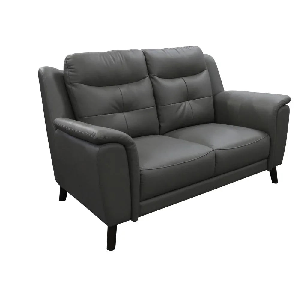 Georgia 2 Seater Lounge Gunmetal W160 x D96 x H97 Cm