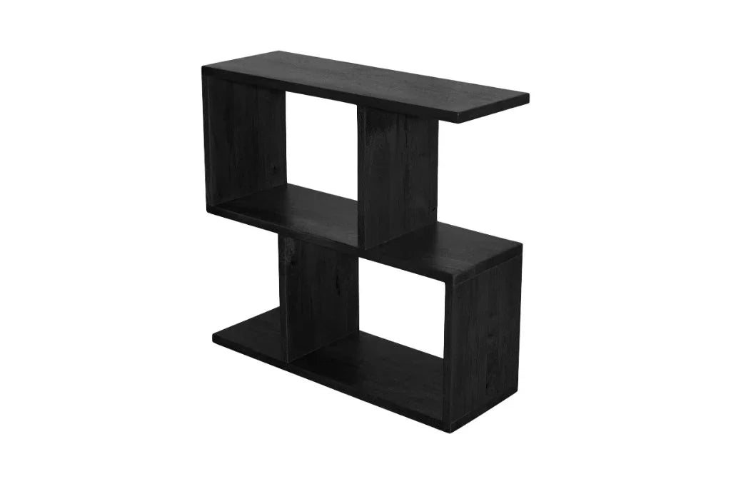 Cadiz Book Shelf-Black 80x28x75.5cm