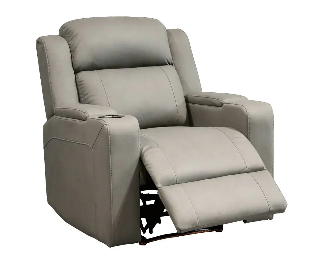 Academy Fabric 1 Seater Sofa Grey W90 x D95 x H103 Cm