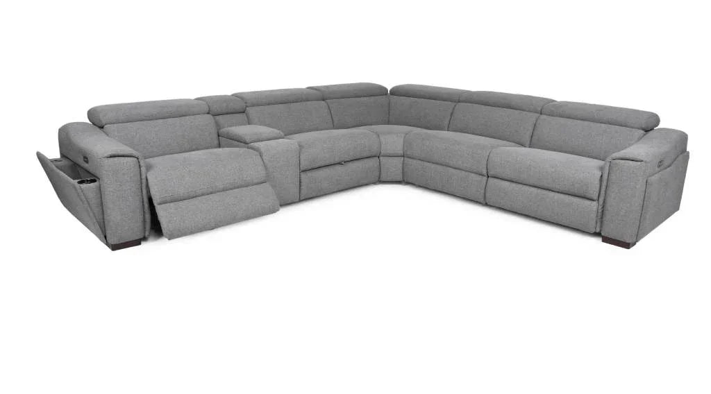 Callaway 2.5-Seater Corner Modular Lounge – Light Grey