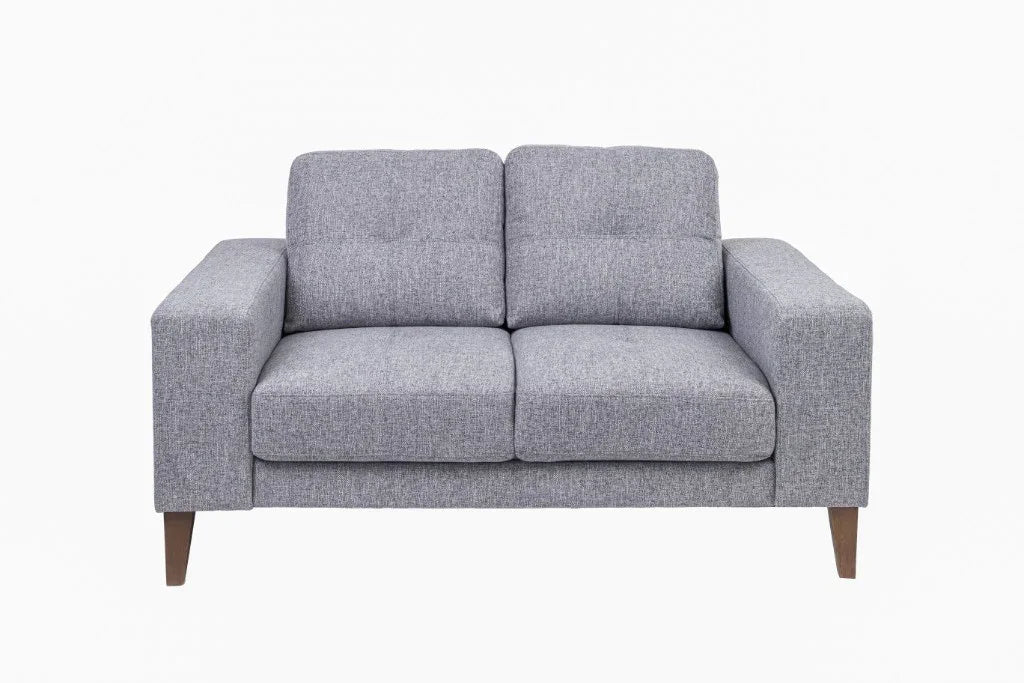 Club Fabric 3 Seater+2 Seater Sofa Set-Grey