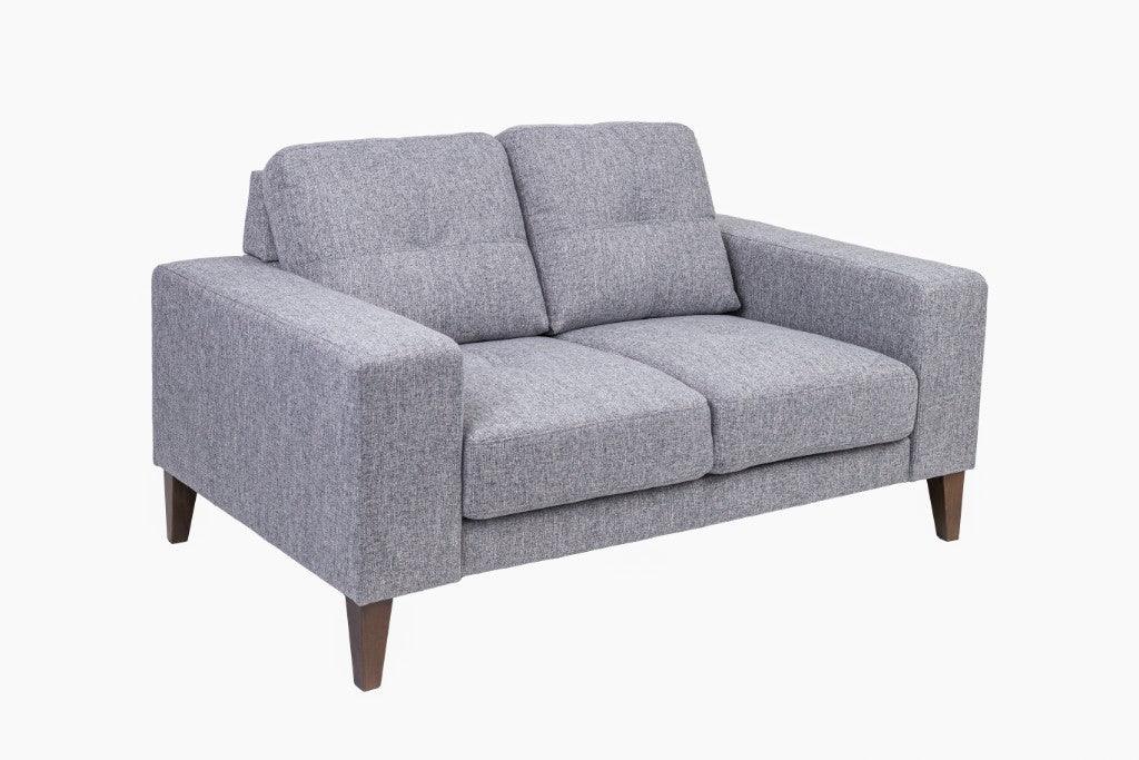 Club Fabric 3 Seater+2 Seater Sofa Set-Grey