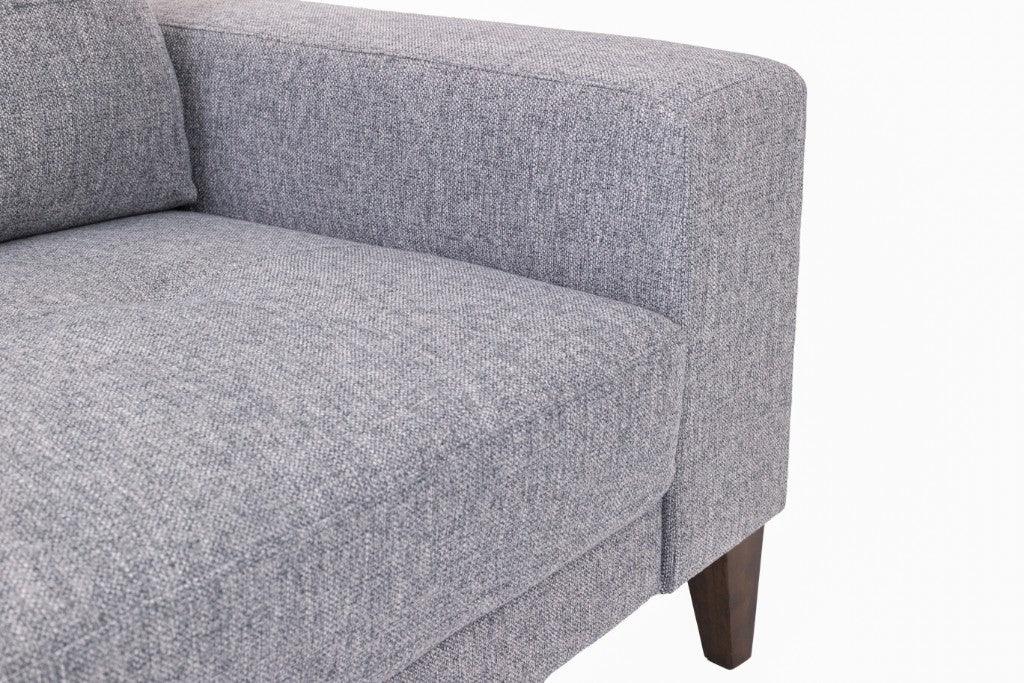 Club Fabric 3 Seater+2 Seater Sofa Set-Grey