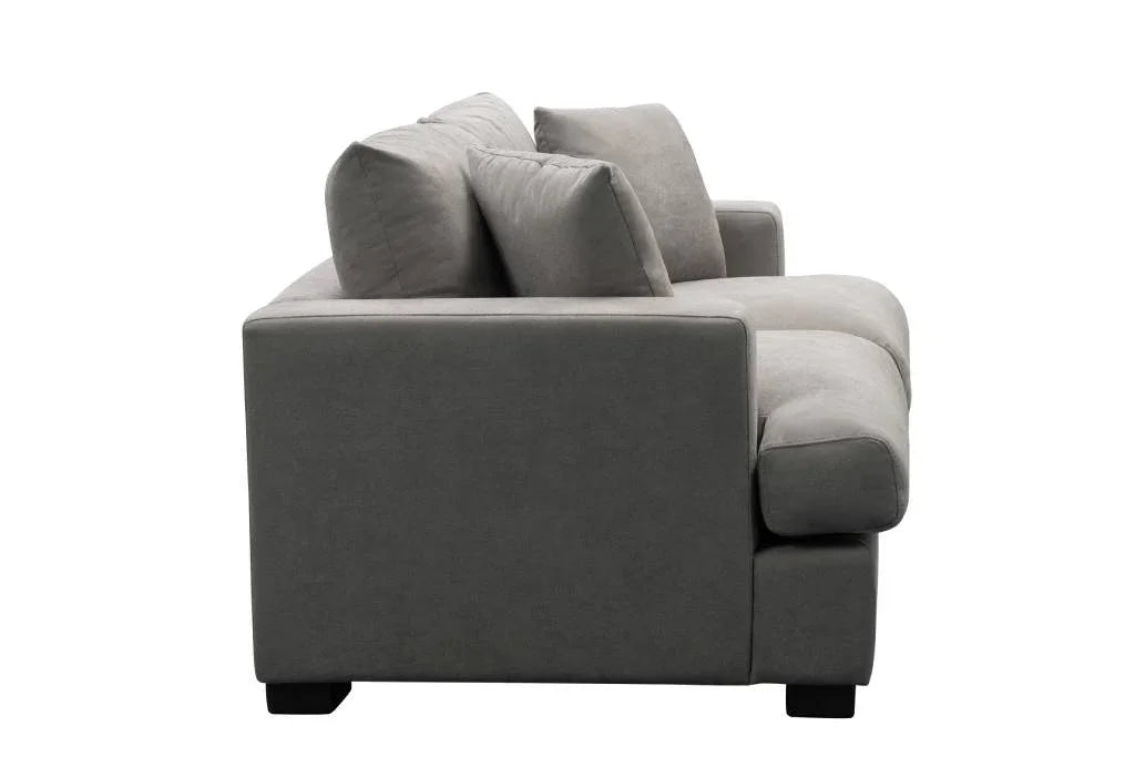 Hastings Fabric 2.5 Seater Lounge Light Grey 210X98X86 Cm