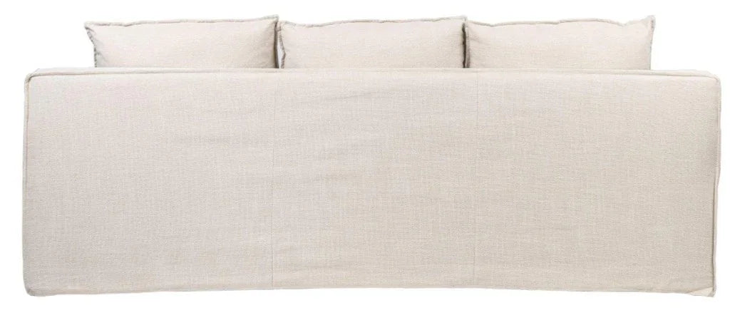 Logan 3 Seater Lounge Stone 216X101X84Cm