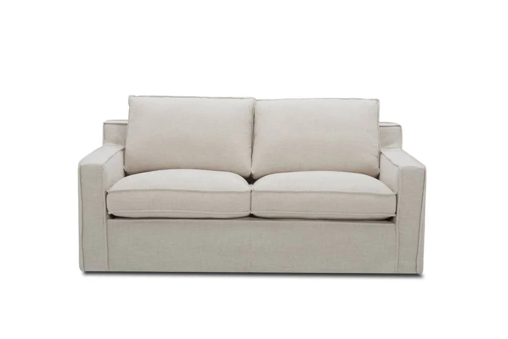 Logan 2 Seater Lounge Stone W176 x D101 x H84 Cm