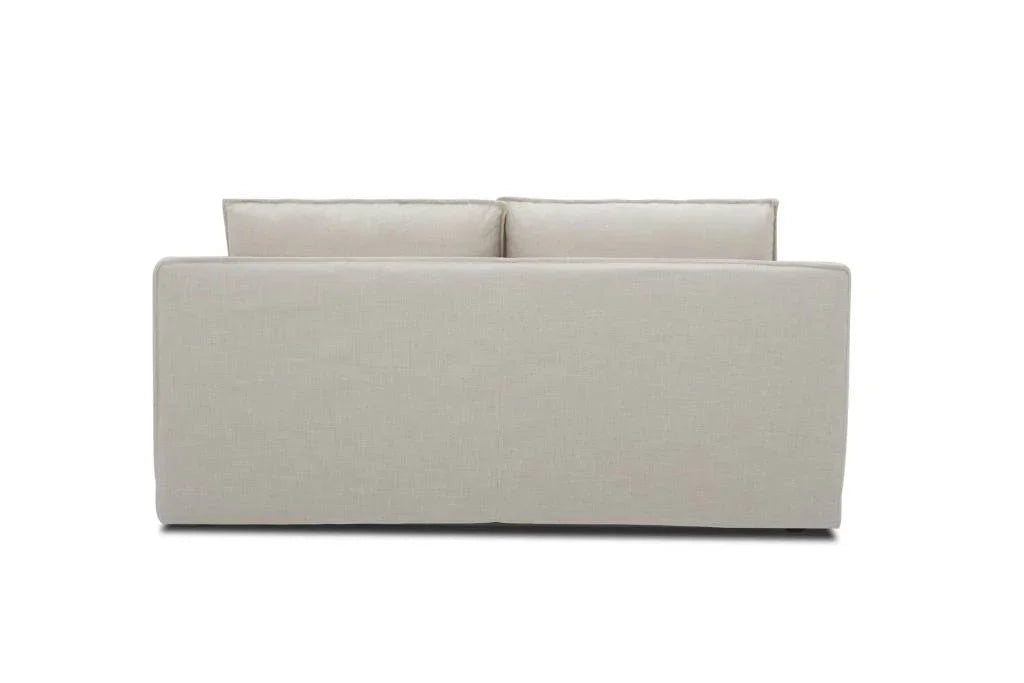 Logan 2 Seater Lounge Stone W176 x D101 x H84 Cm
