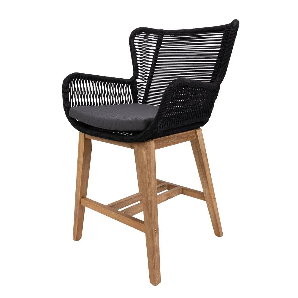 Marrakesh Outdoor Bar Chr Eucalyptus 62x66x94cm