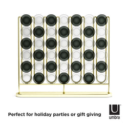 Umbra Stax Brass 32X5X27cm - Furniture Castle