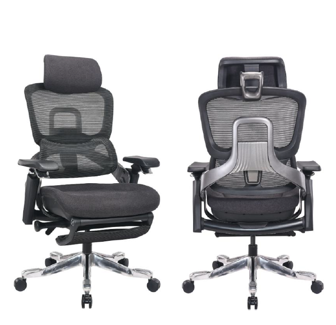 Starship High Back Ergonomic Mesh Chair Black-by FC