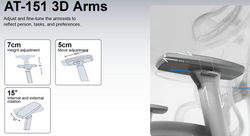 Alpha High Back Ergonomic Mesh Chair – Black Frame with Footrest