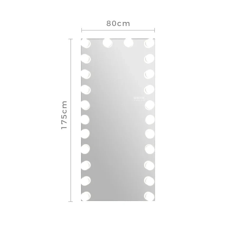Marilyn Vanity Mirror - Full Length Wall Mountable Vanity Mirror 80 x 175cm