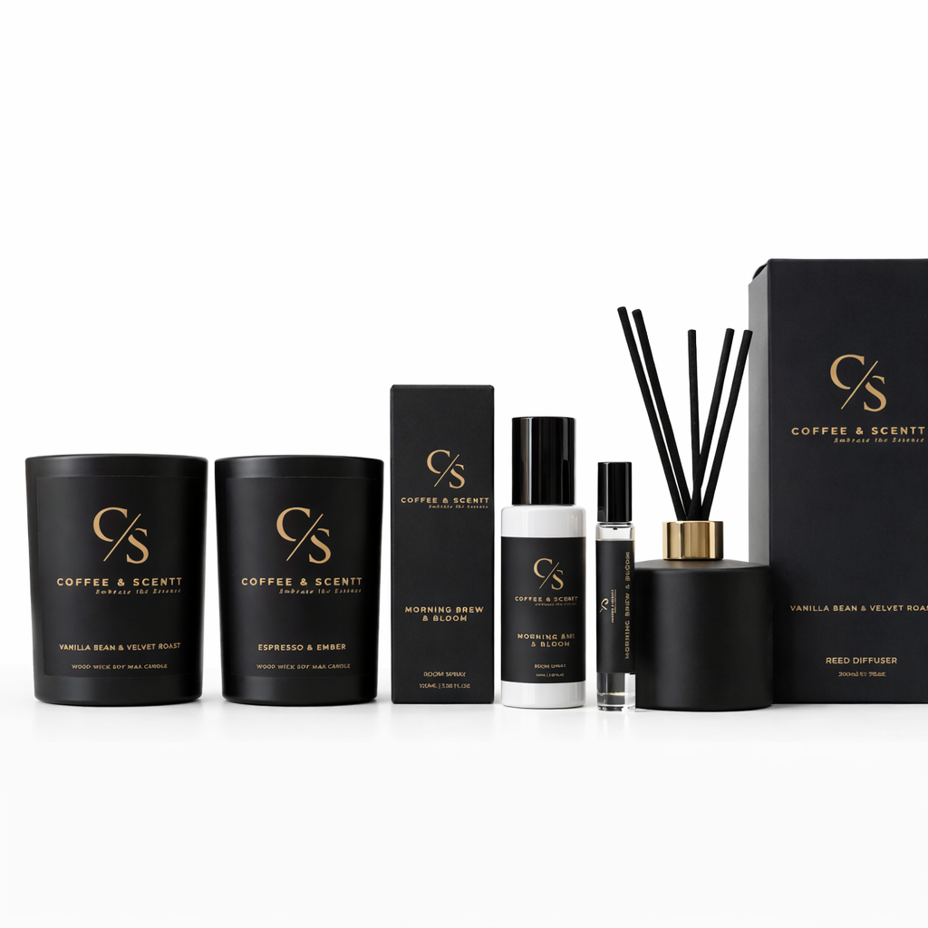 Coffee & Scentt Large Lux Candle Espresso & Ember (300g)