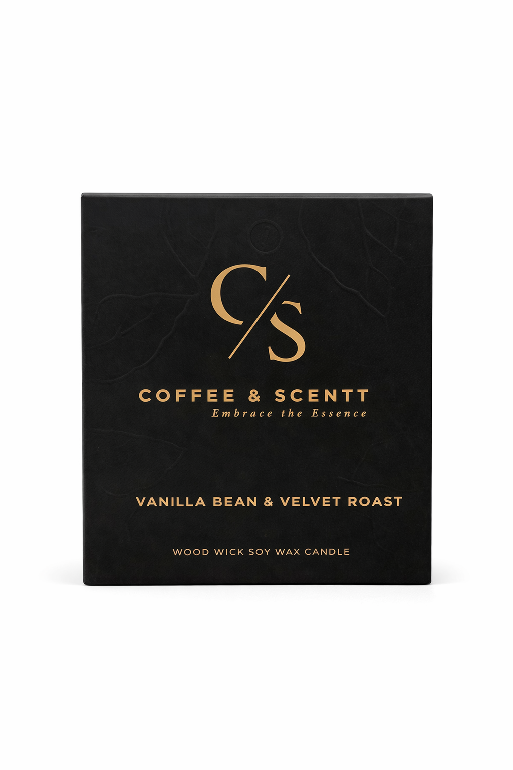 Coffee & Scentt Large Lux Candle Vanilla Bean & Velvet Roast (300g)