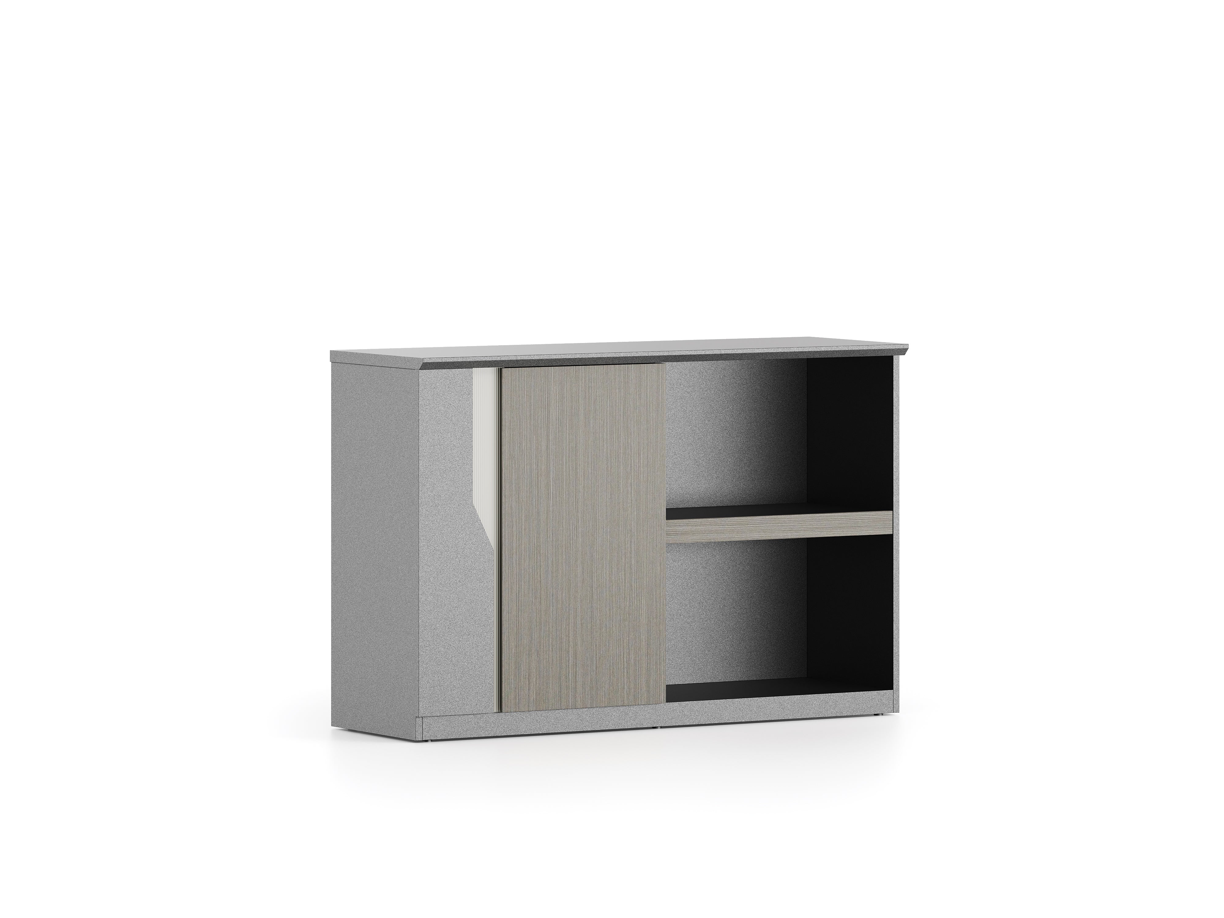 Raymond Credenza 1.2m – Wooden Grain Finish
