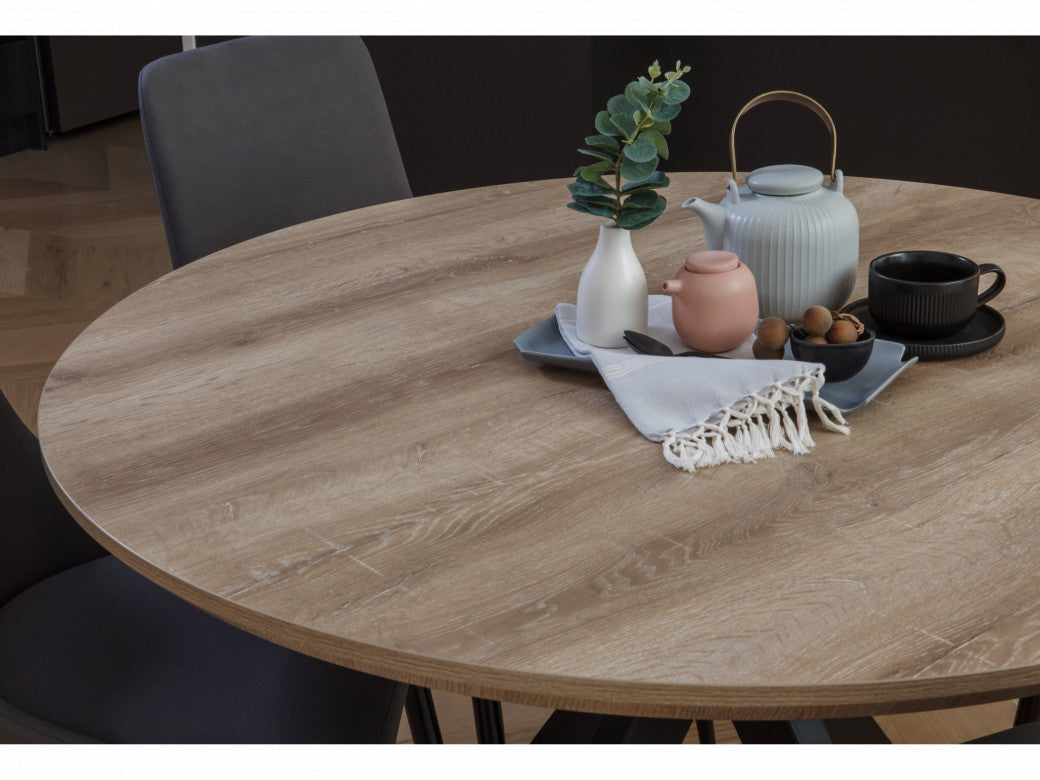 Atlas Dining Table Grey Oak Sonoma