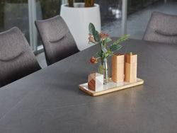Magnate Large Dining Table Cement Ceramic
