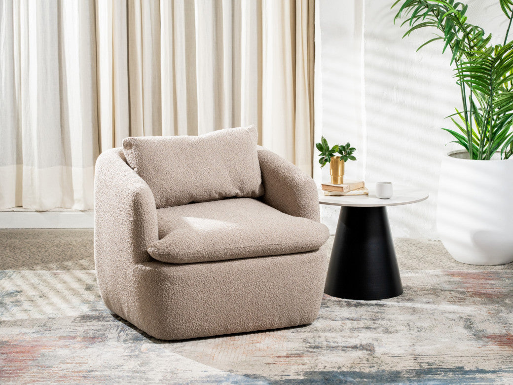 Atlantic Swivel Occasional Chair Cappuccino