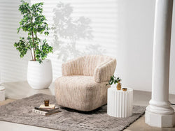 Toorak Swivel Occasional Chair Birch