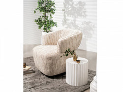 Toorak Swivel Occasional Chair Birch