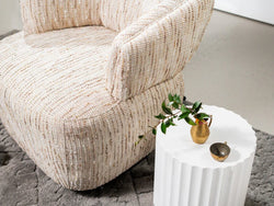 Toorak Swivel Occasional Chair Birch