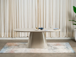 Valencia Dining Table Putty
