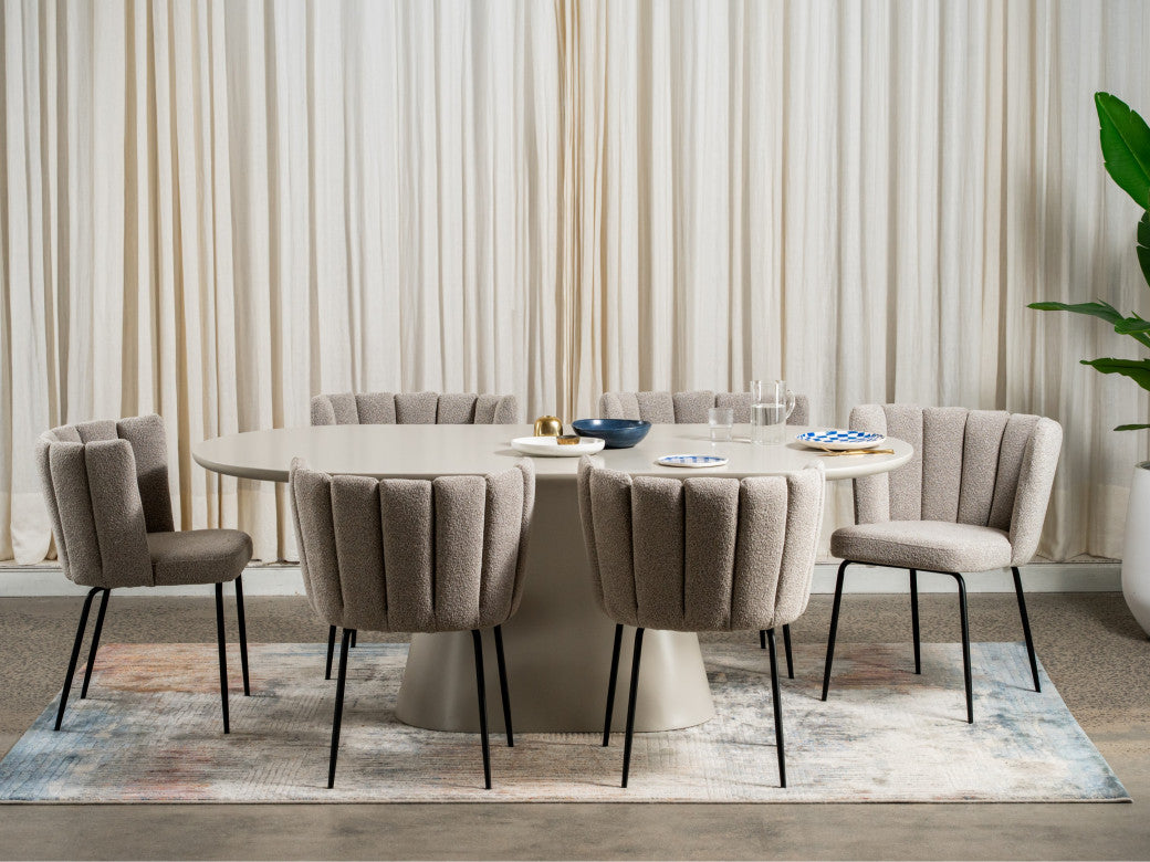 Valencia Dining Table Putty