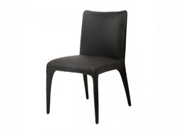 Toulon Dining Chair – Black | Eco Leather Upholstery  (Set of 2)