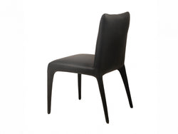 Toulon Dining Chair – Black | Eco Leather Upholstery  (Set of 2)