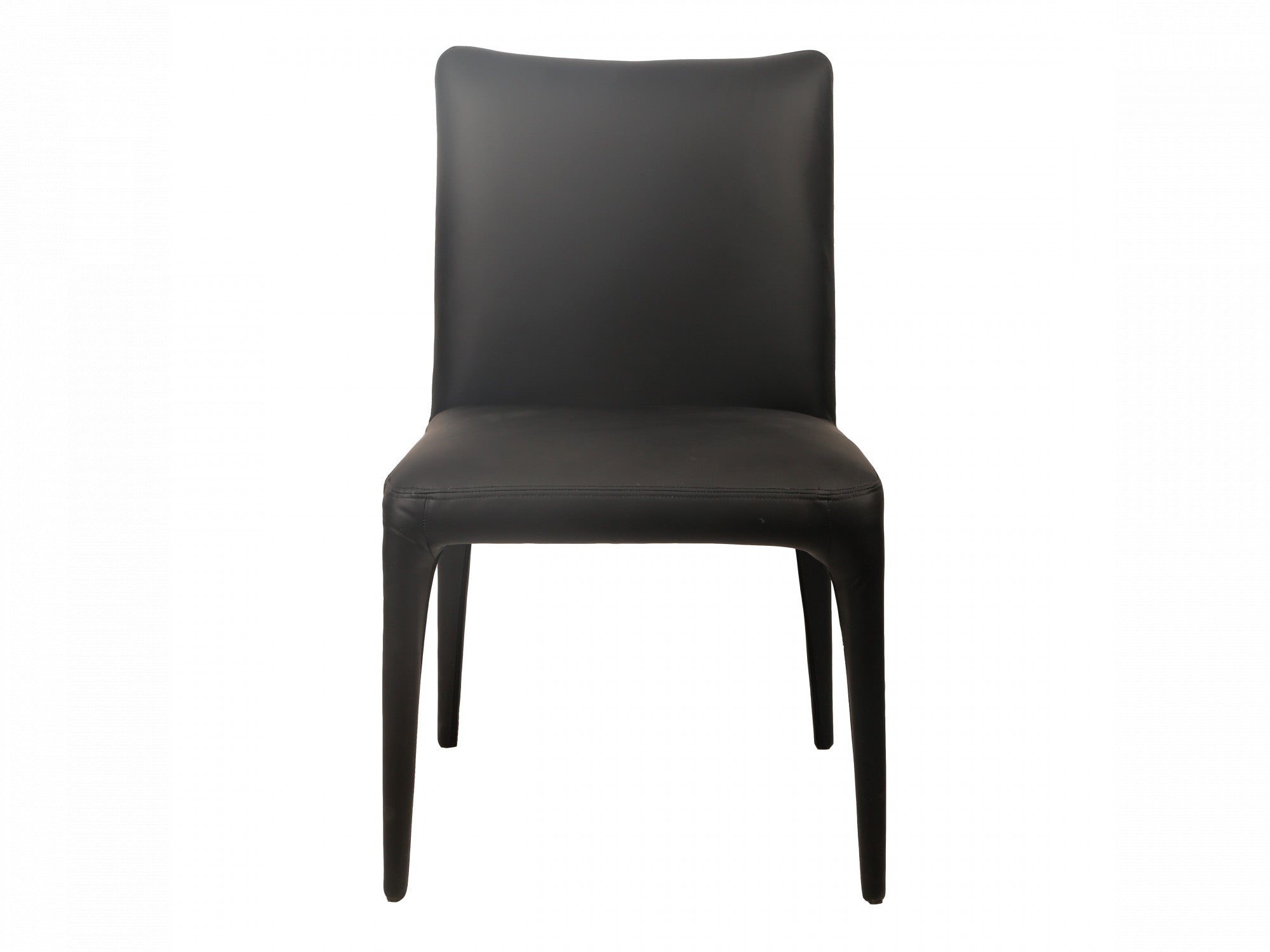 Toulon Dining Chair – Black | Eco Leather Upholstery  (Set of 2)