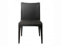 Toulon Dining Chair – Black | Eco Leather Upholstery  (Set of 2)
