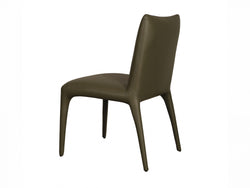 Toulon Dining Chair – Olive | Eco Leather Upholstery (Set of 2)