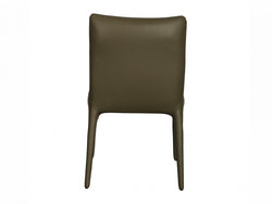 Toulon Dining Chair – Olive | Eco Leather Upholstery (Set of 2)