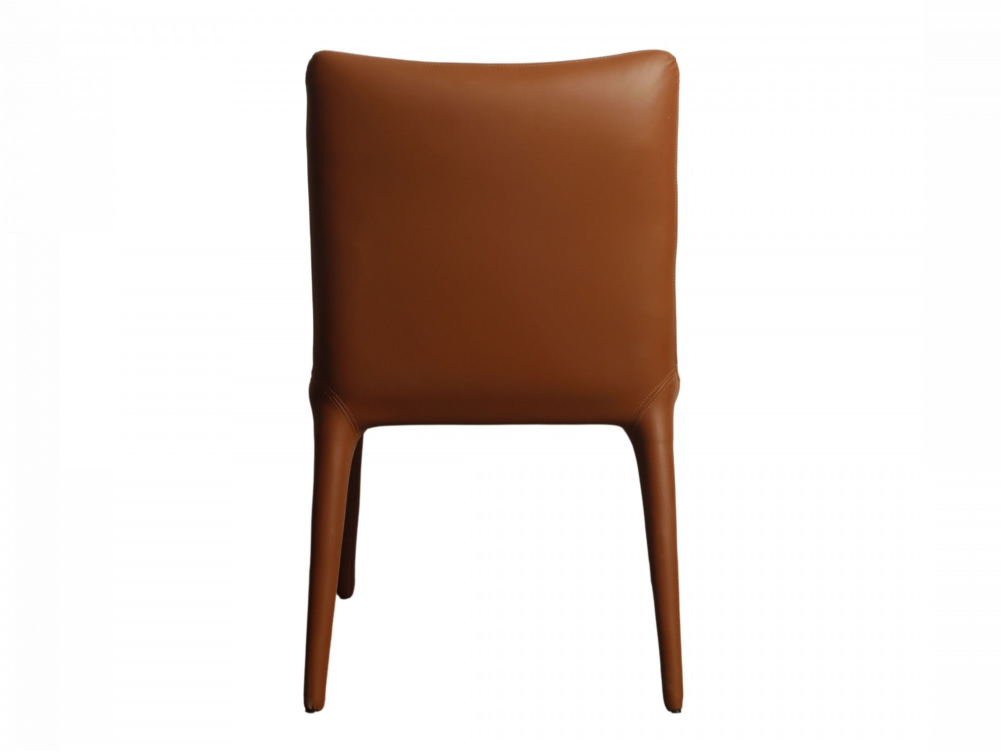 Toulon Dining Chair – Tan | Eco Leather Upholstery (Set of 2)