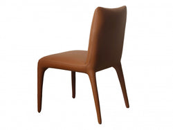 Toulon Dining Chair – Tan | Eco Leather Upholstery (Set of 2)