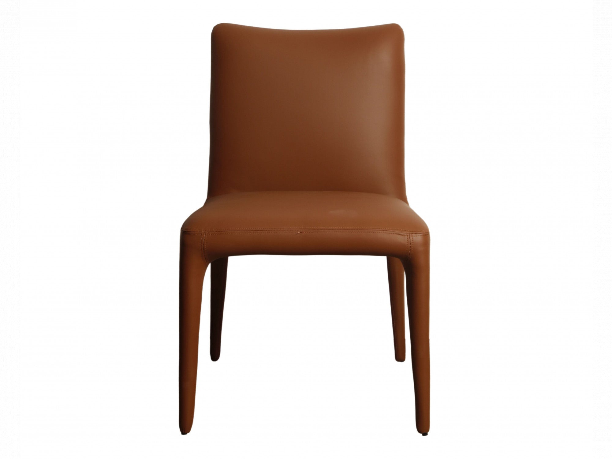Toulon Dining Chair – Tan | Eco Leather Upholstery (Set of 2)