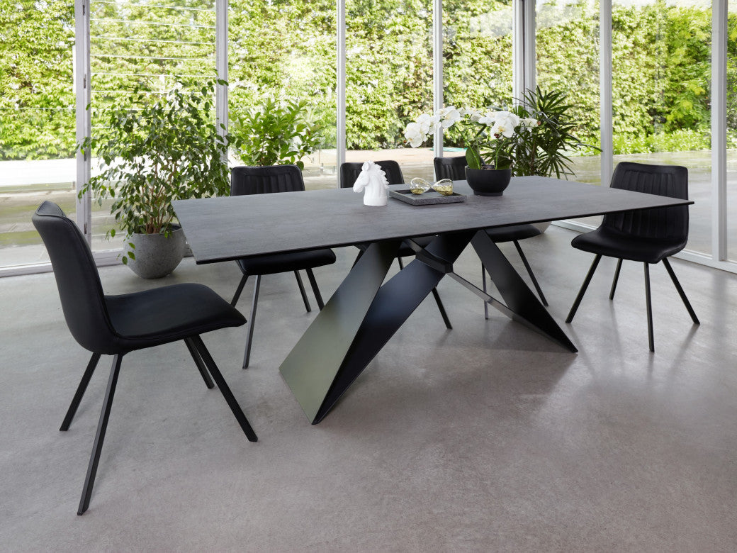 Etna Dining Table Shadow Grey Ceramic