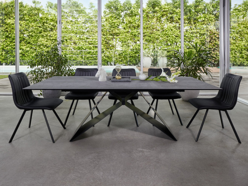 Etna Dining Table Shadow Grey Ceramic