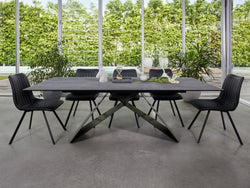 Etna Dining Table Shadow Grey Ceramic