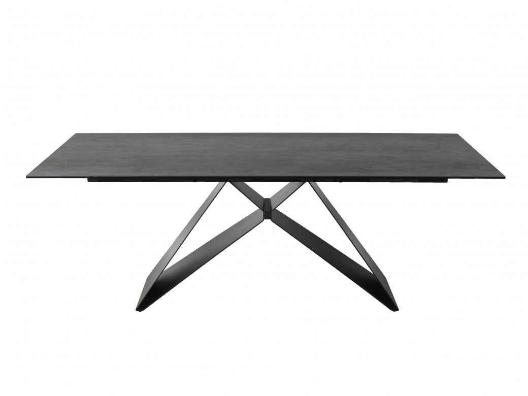 Etna Dining Table Shadow Grey Ceramic
