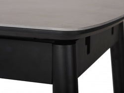 Mila Extension Dining Table Greystone Ceramic