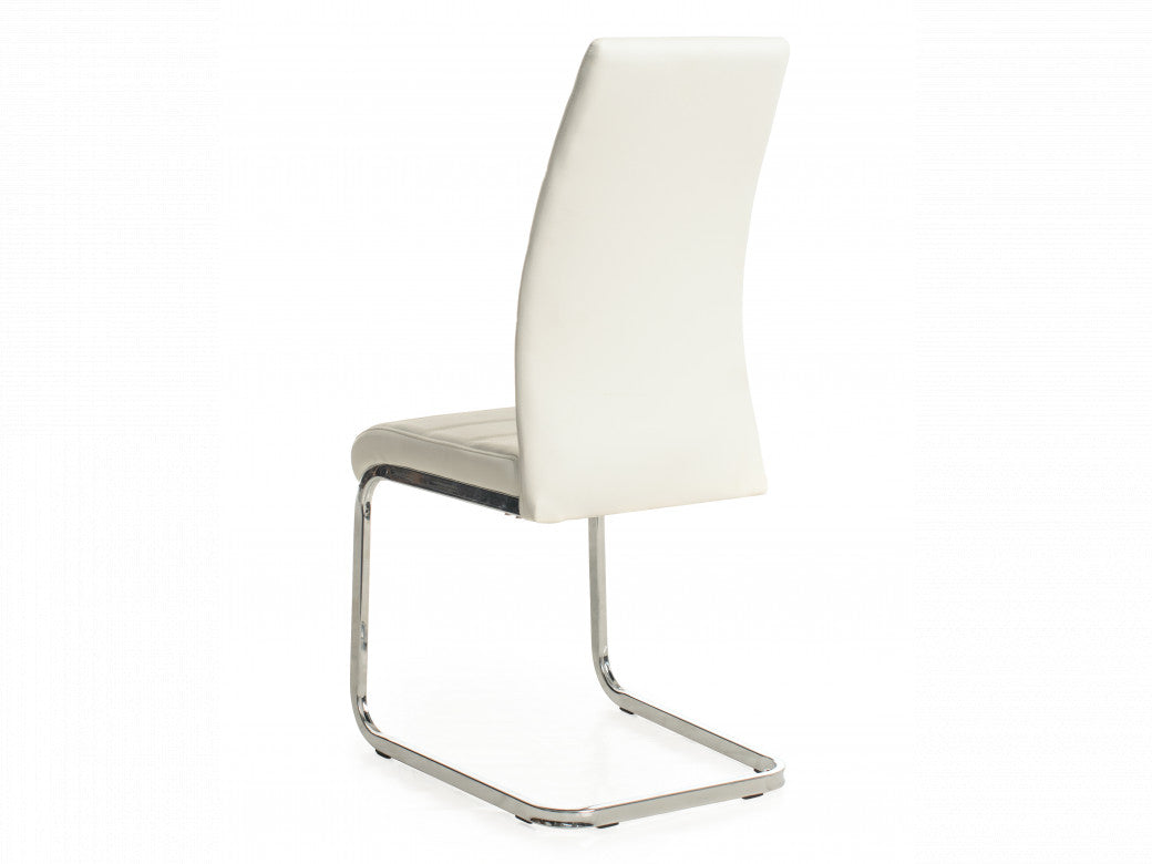 Chara Dining Chair White  (Set of 2)